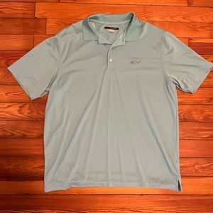 Greg Norman Blue Dotted Polo